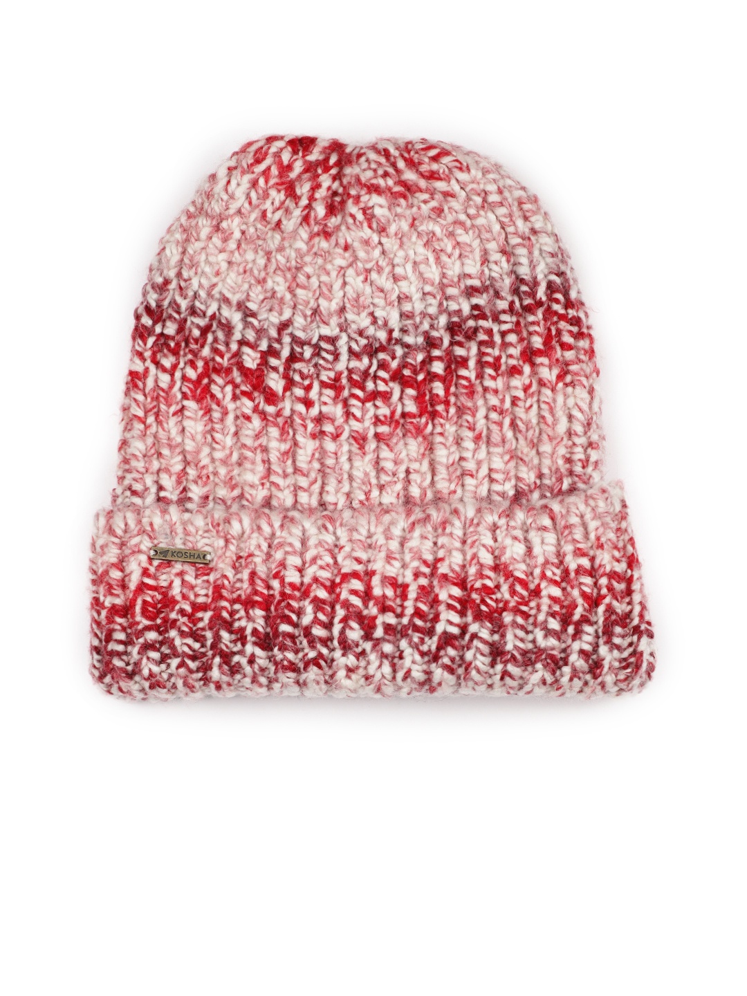 

Kosha Men Pink Self Design Acrylic Wool Beanie Cap