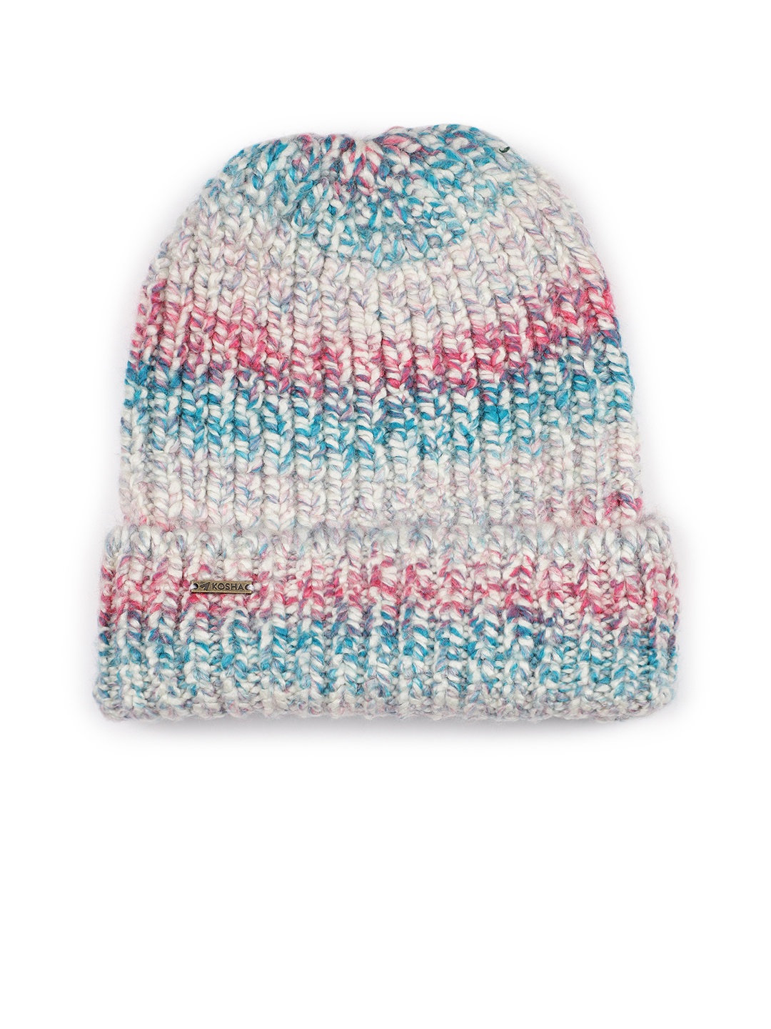 

Kosha Women Pink & Blue Beanie