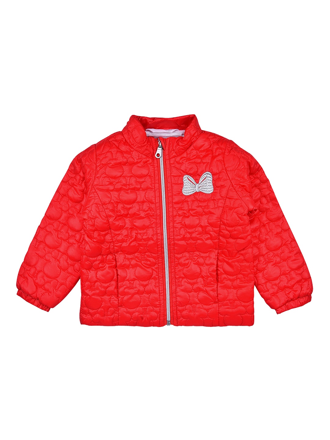

Wish Karo Girls Lightweight Outdoor Quilted Jacket, Red