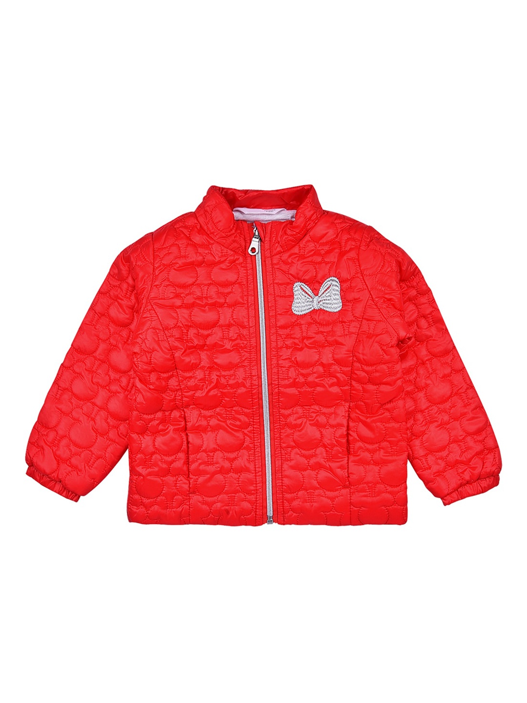 

Wish Karo Girls Lightweight Outdoor Quilted Jacket, Red