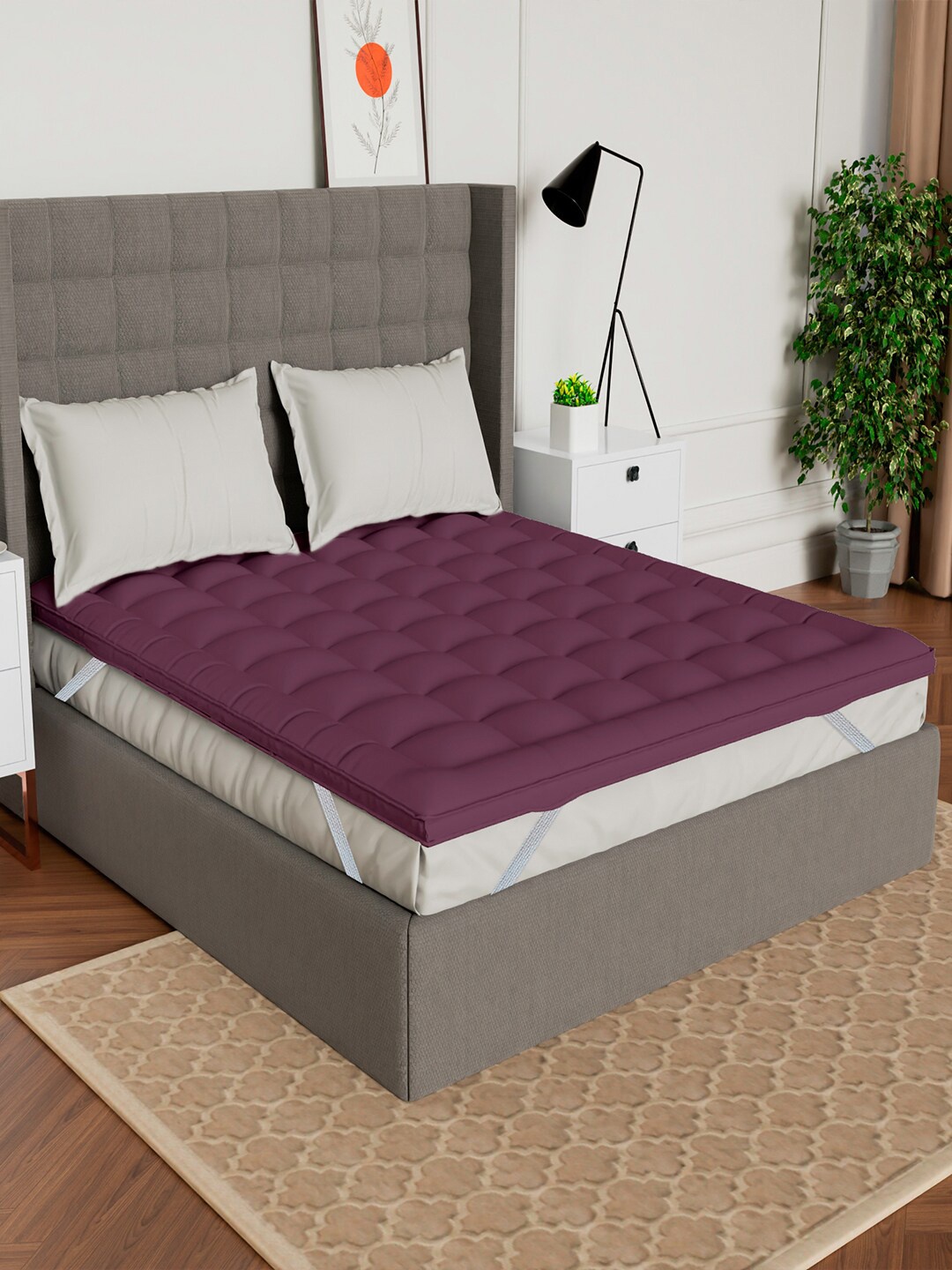

AVI Unisex Waterproof 500 GSM Single Bed Size Mattress Protector, Burgundy