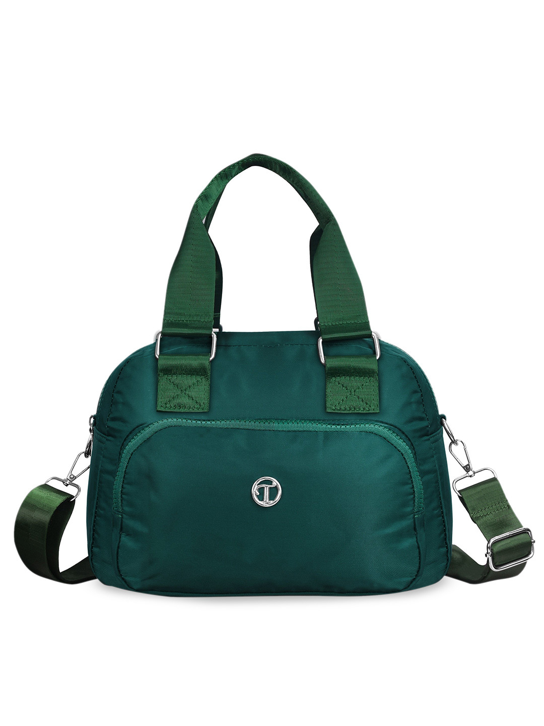 

Diva Dale Green Structured Handheld Bag