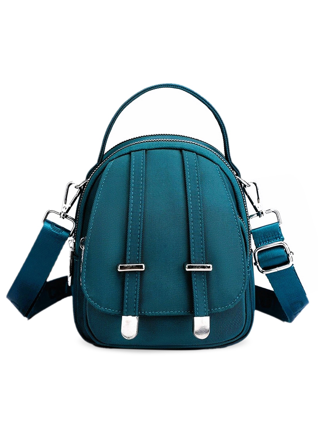 

Diva Dale Green Structured Sling Bag