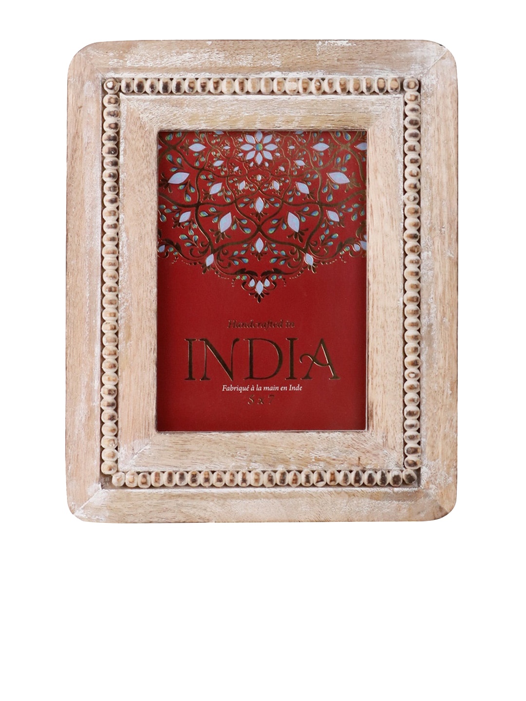 

CASA DECOR Wooden Table Photo Frame, Brown