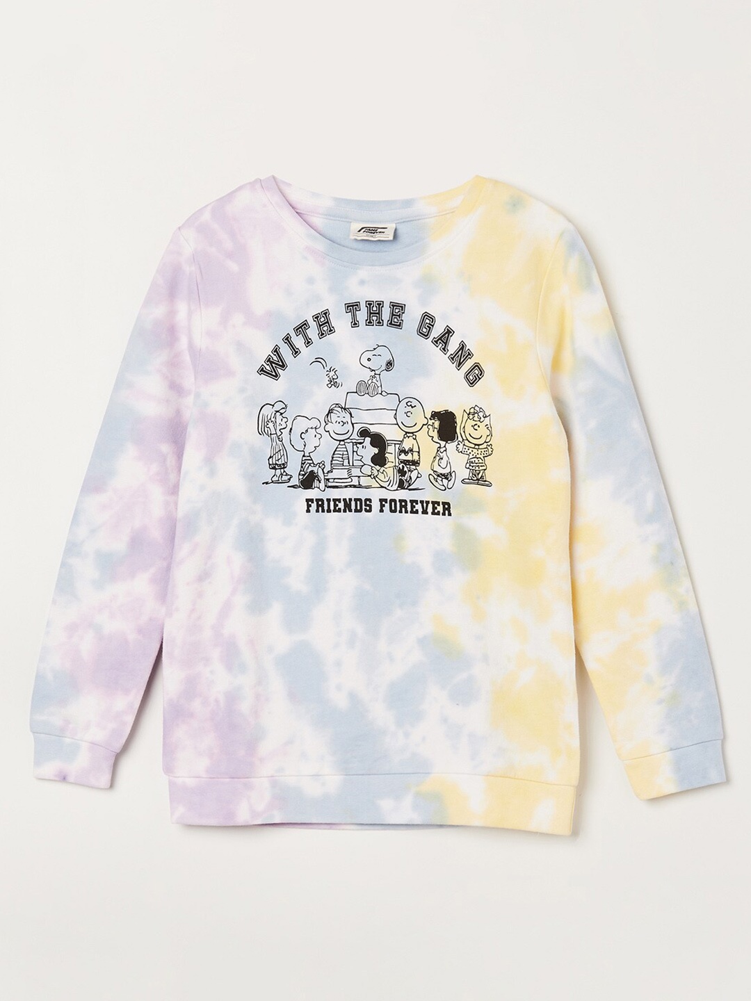 

Fame Forever by Lifestyle Girls Peanuts Printed Pure Cotton Sweatshirt, Multi