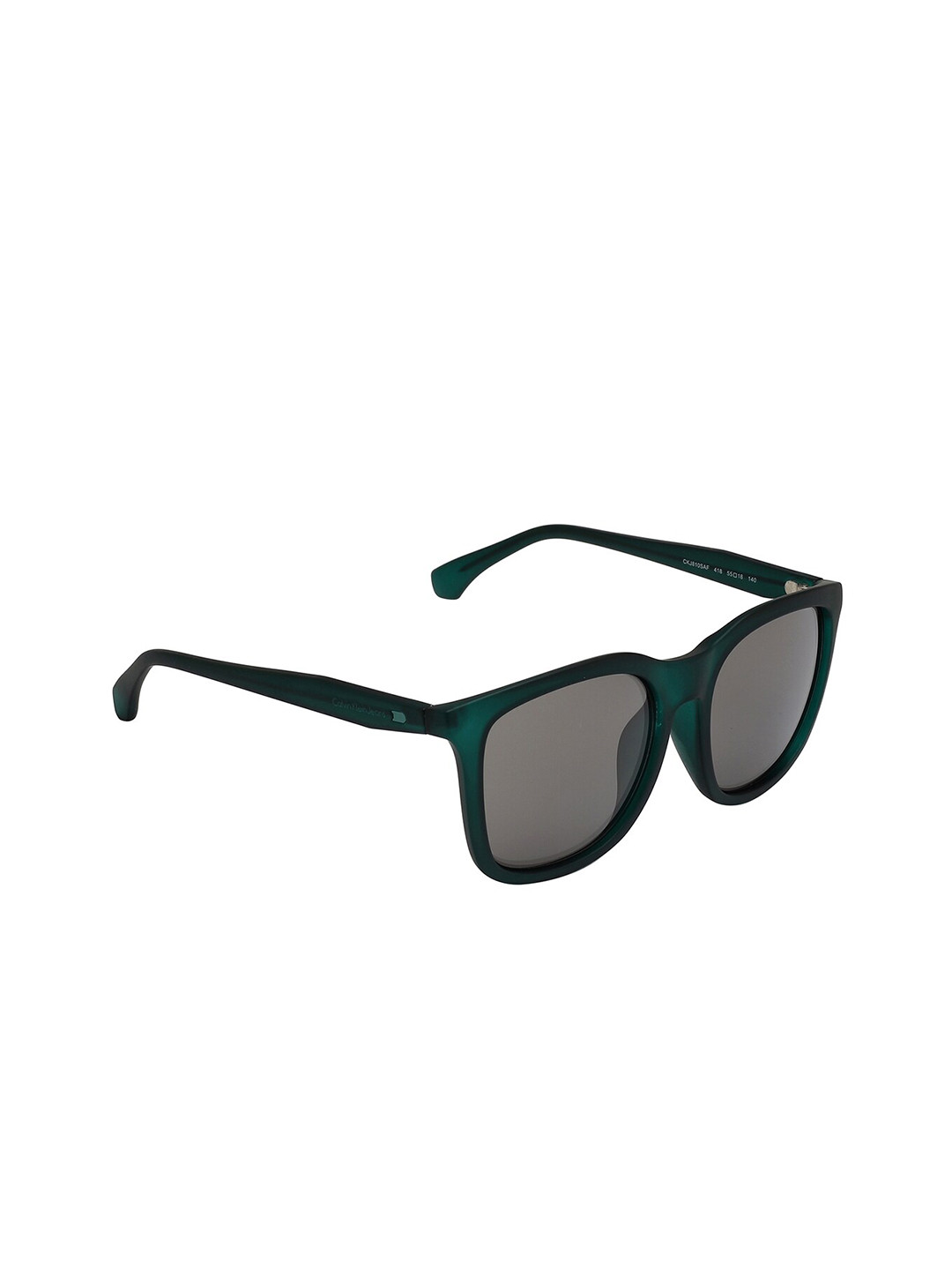 

Calvin Klein Women Square Lens & Sunglasses with UV Protected Lens, Green
