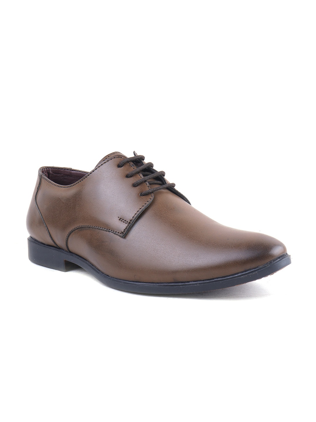 

BRATVA Men Derbys Formal Shoes, Brown