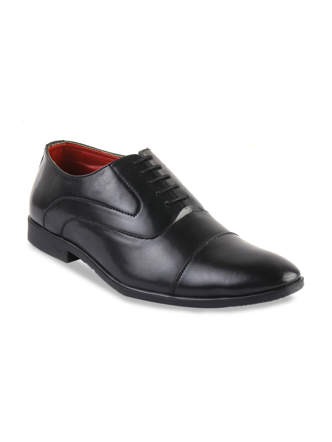 

BRATVA Men Oxfords Formal Shoes, Black