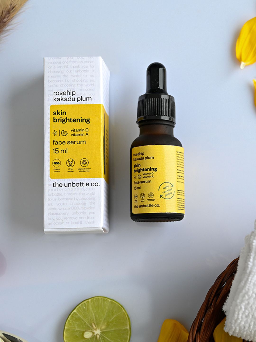 

The Unbottle Tuco Skintelligent Skin Brightening Face Serum -15ml, Transparent