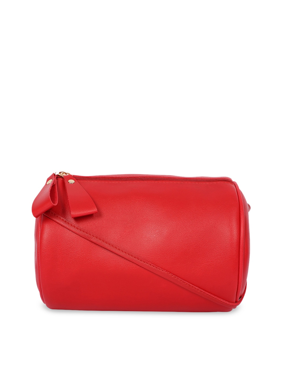 

Bagsy Malone PU Structured Sling Bag with Bow Detail, Red