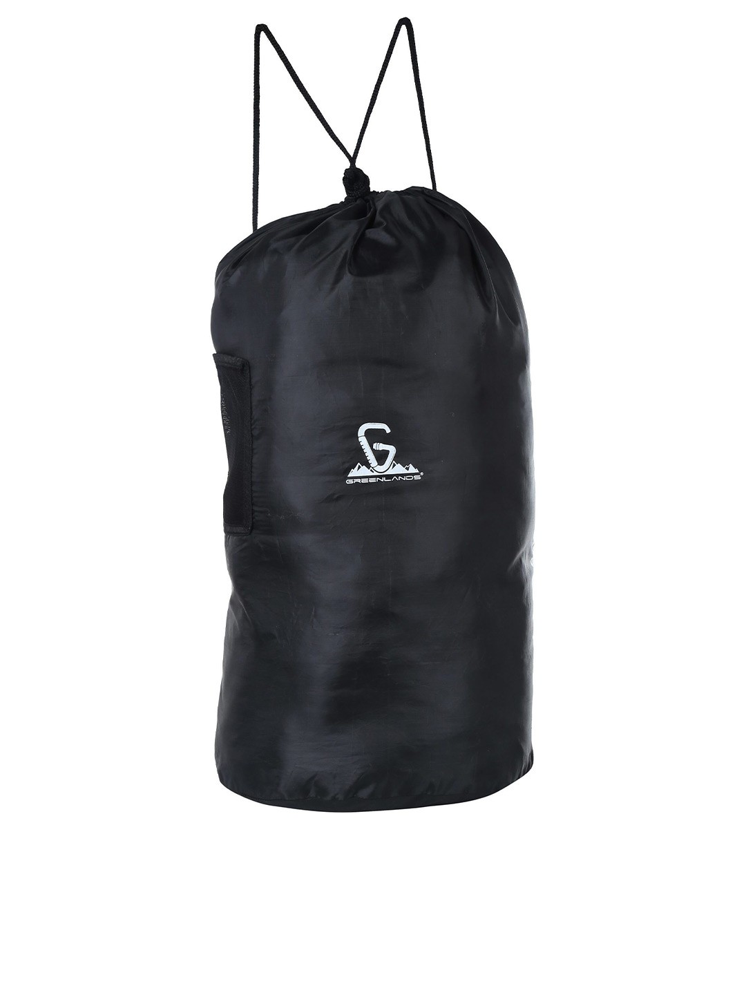 

GREENLANDS Unisex Brand Logo Backpack, Black