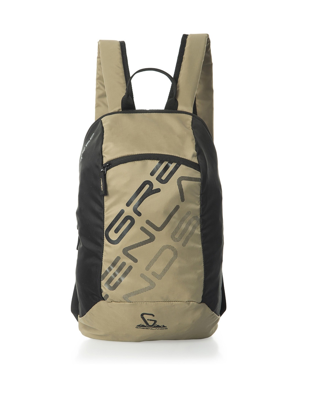 

GREENLANDS Unisex Brand Logo Backpack, Brown