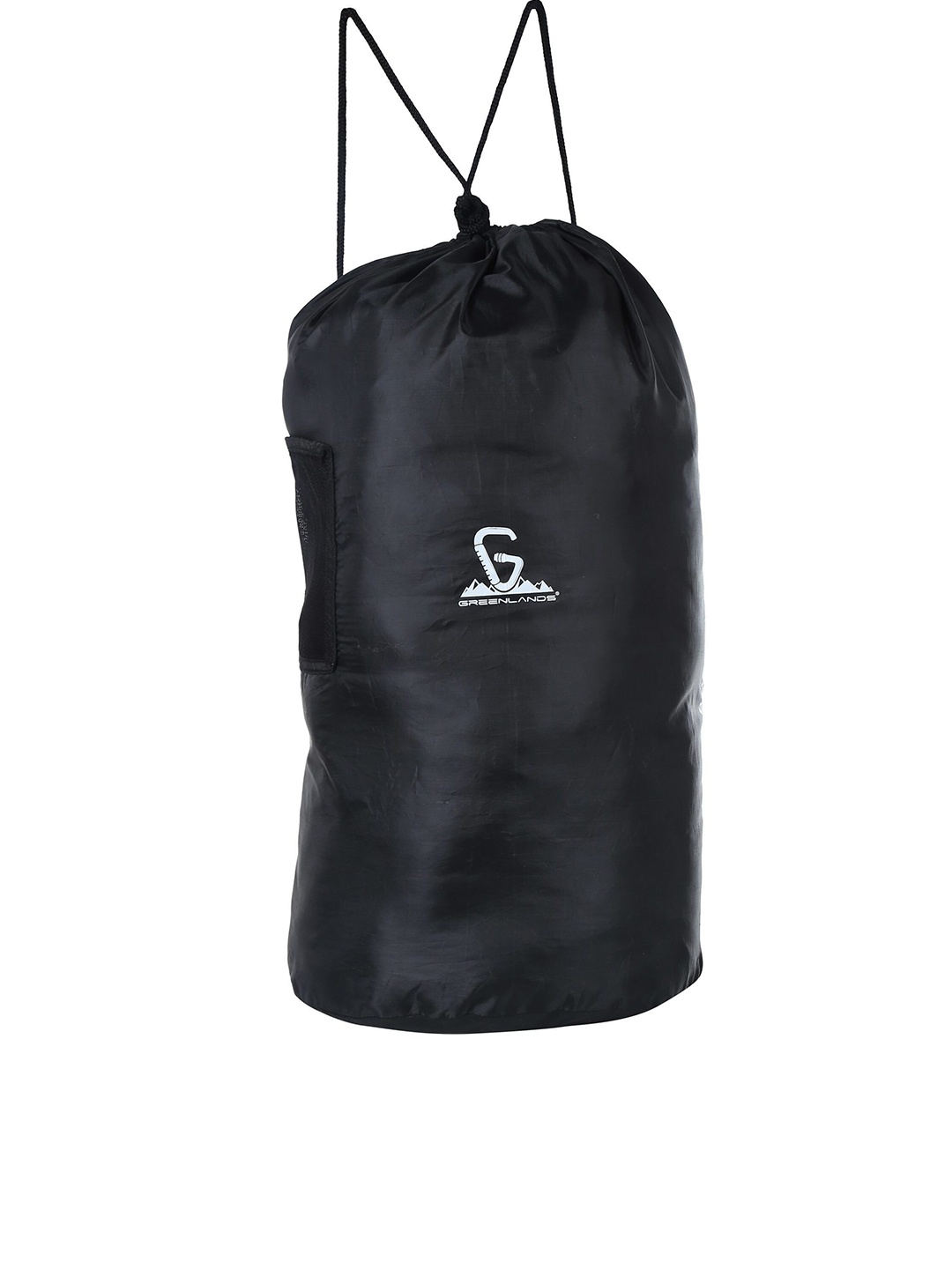 

GREENLANDS Unisex Brand Logo Backpack, Black