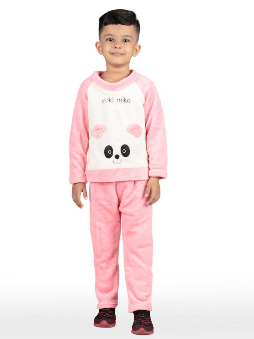 

ahhaaaa Kids Sweater with Pyjamas Clothing Set, Pink