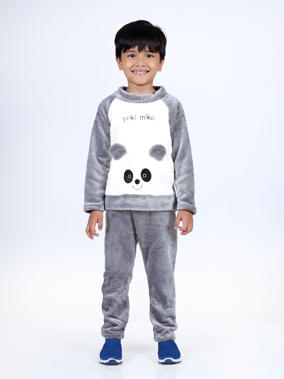 

ahhaaaa Kids Sweater with Pyjamas Clothing Set, Grey