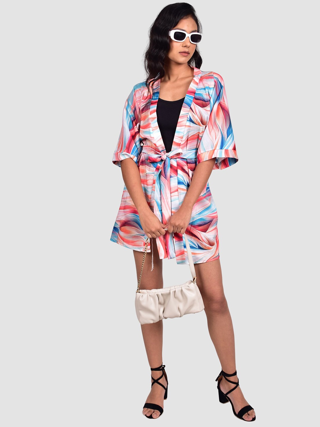 

Rajoria Instyle Printed Kaftan Cover Up Swimwear Dress, Multi