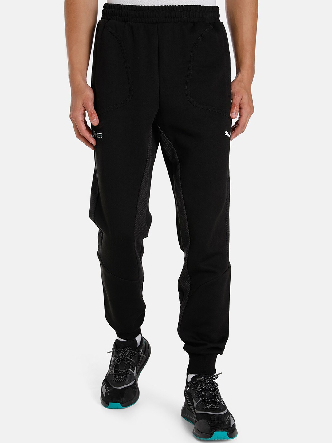 

PUMA Motorsport AMG Petronas Men Regular Fit Cotton Joggers, Black