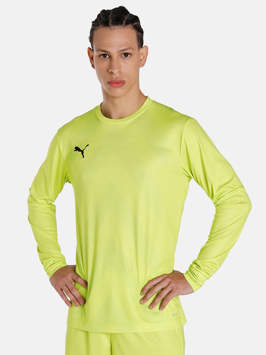 

Puma Men MUMCFC GK Jersey II Printed T-shirt, Yellow