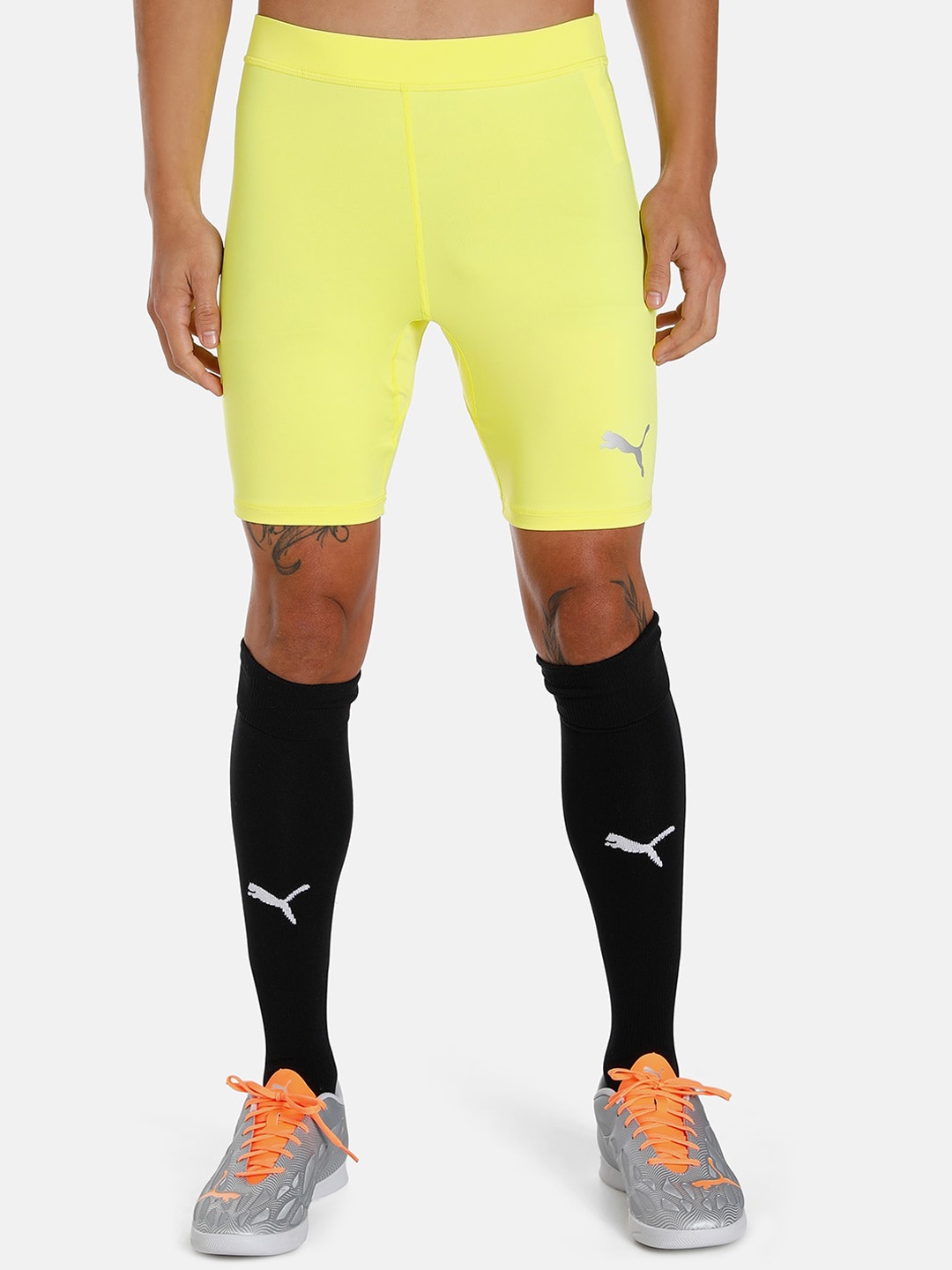 

Puma Men LIGA Baselayer Short dryCELL Slim-Fit Tights, Yellow