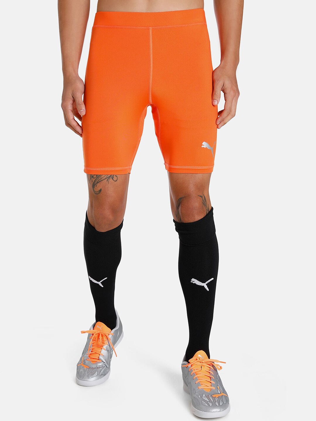 

Puma Men LIGA Baselayer Short dryCELL Slim-Fit Tights, Orange