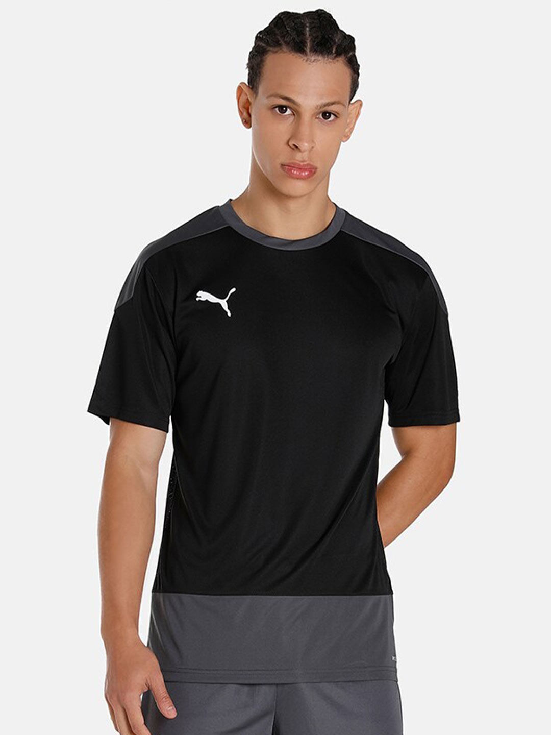 

Puma Men teamGOAL Training Slim Fit T-shirt, Black