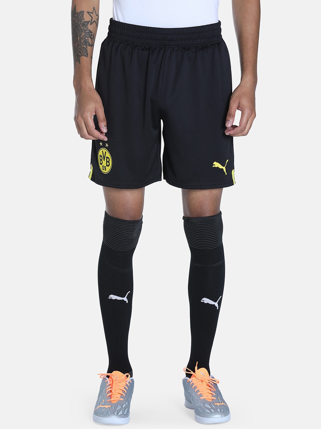 

Puma Men Borussia Dortmund 22/23 Replica Sports Shorts, Black