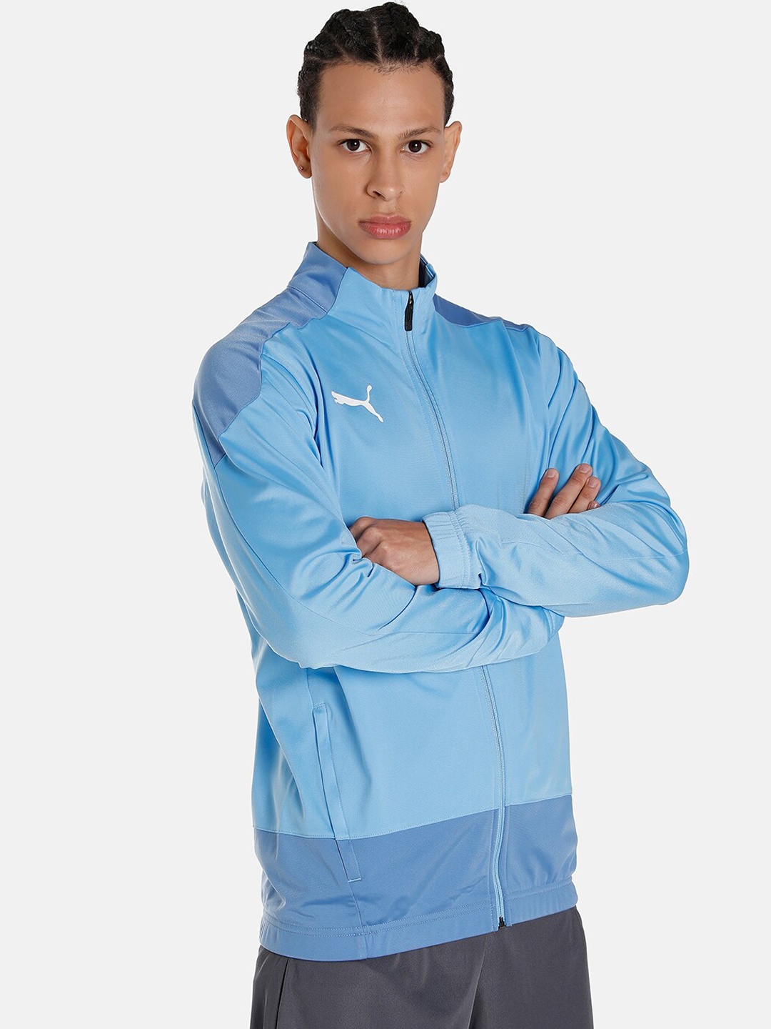 

Puma Men BteamGOAL 23 Regular Fit Training Sporty Jacket, Blue