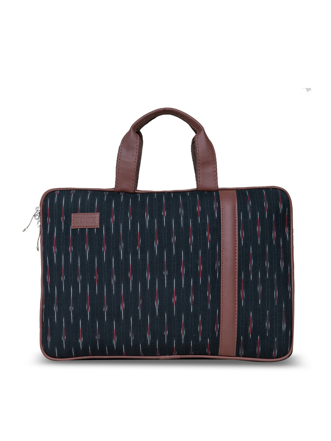 

ZOUK Ikat Printed Laptop Sleeve, Black