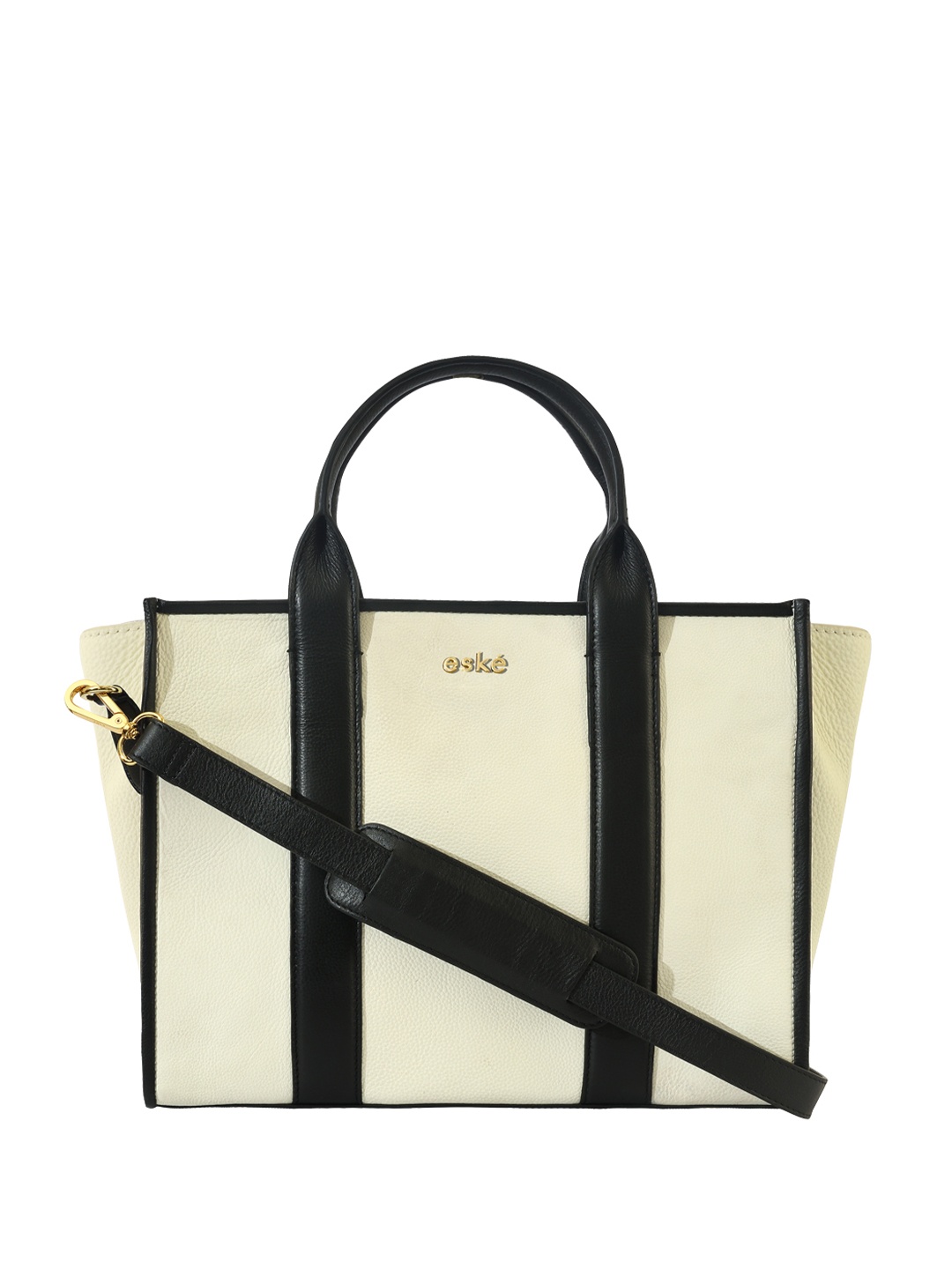 

Eske Structured Tasselled Handheld Bag, White
