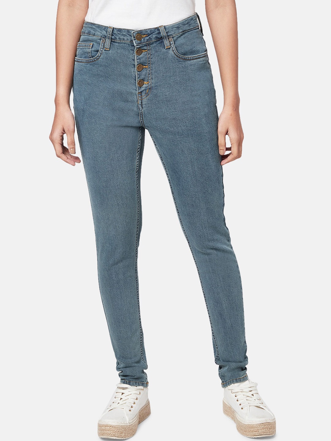 

YU by Pantaloons Women Blue Slim Fit Jeans