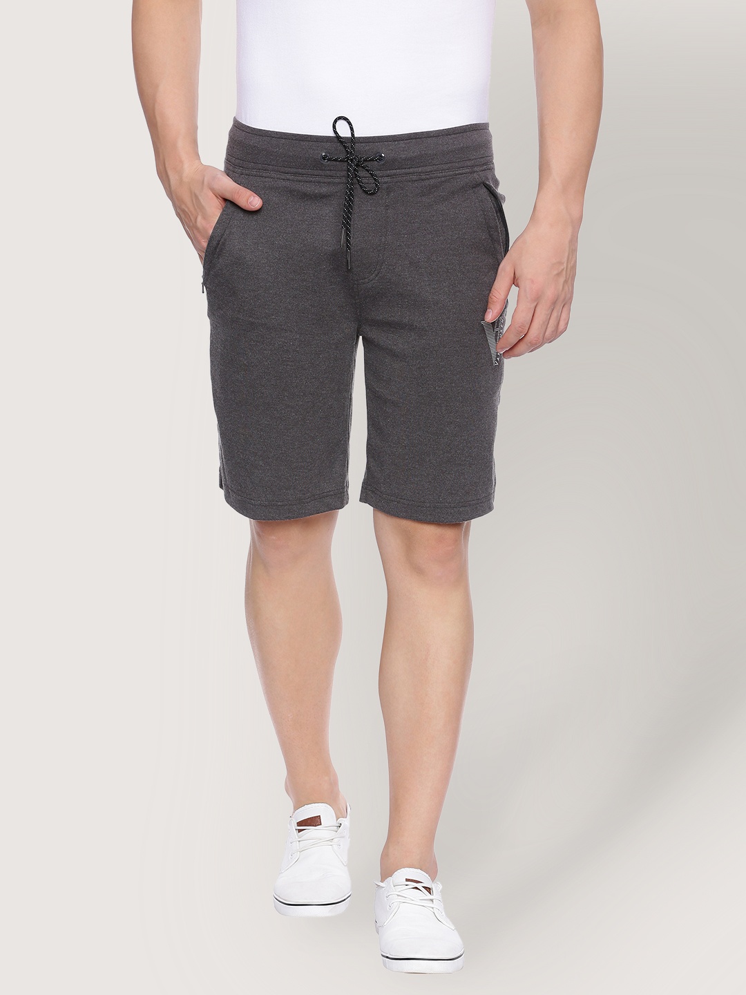 

Van Heusen Solid Smart Tech Easy Stain Release Knit Shorts, Charcoal