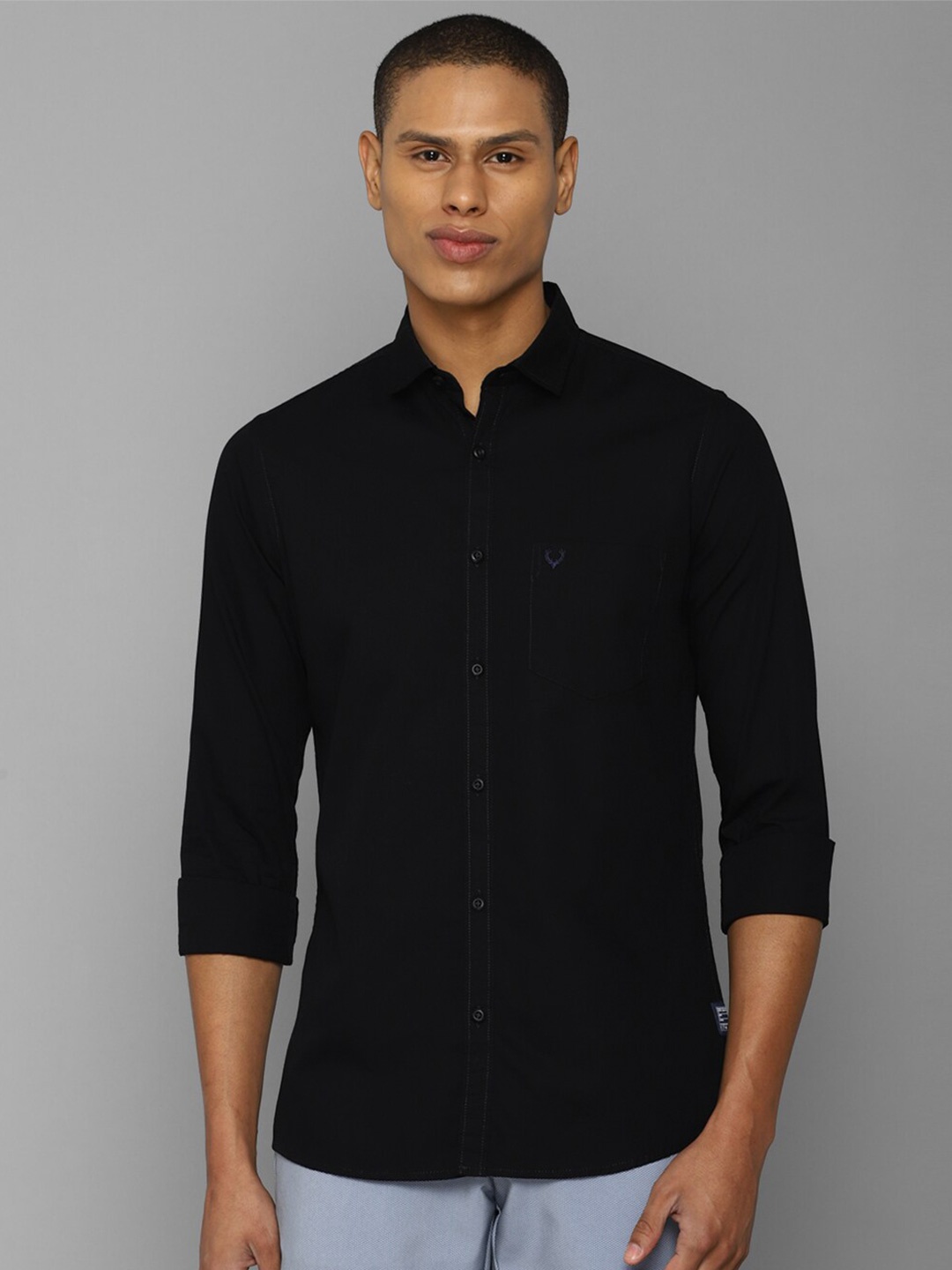 

Allen Solly Sport Men Cotton Casual Shirt, Black