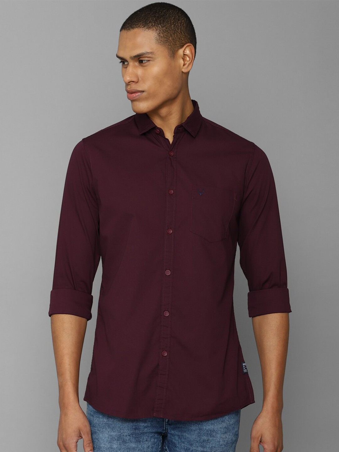 

Allen Solly Sport Men Cotton Casual Shirt, Maroon