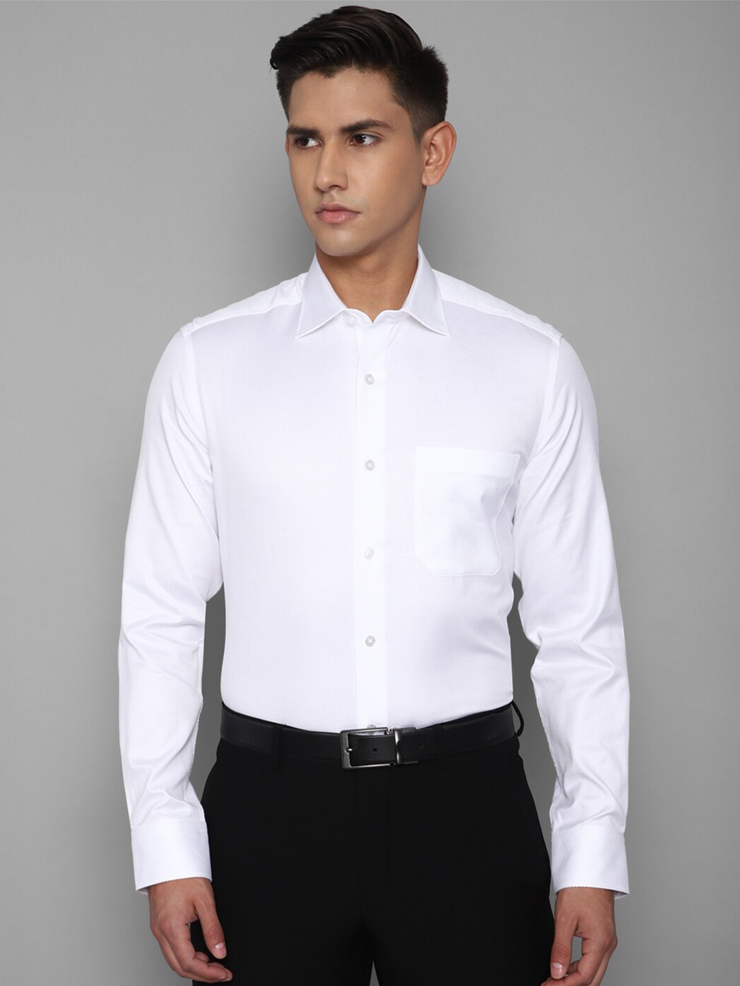 

Louis Philippe Gods & Kings Men Giza Cotton Formal Shirt, White