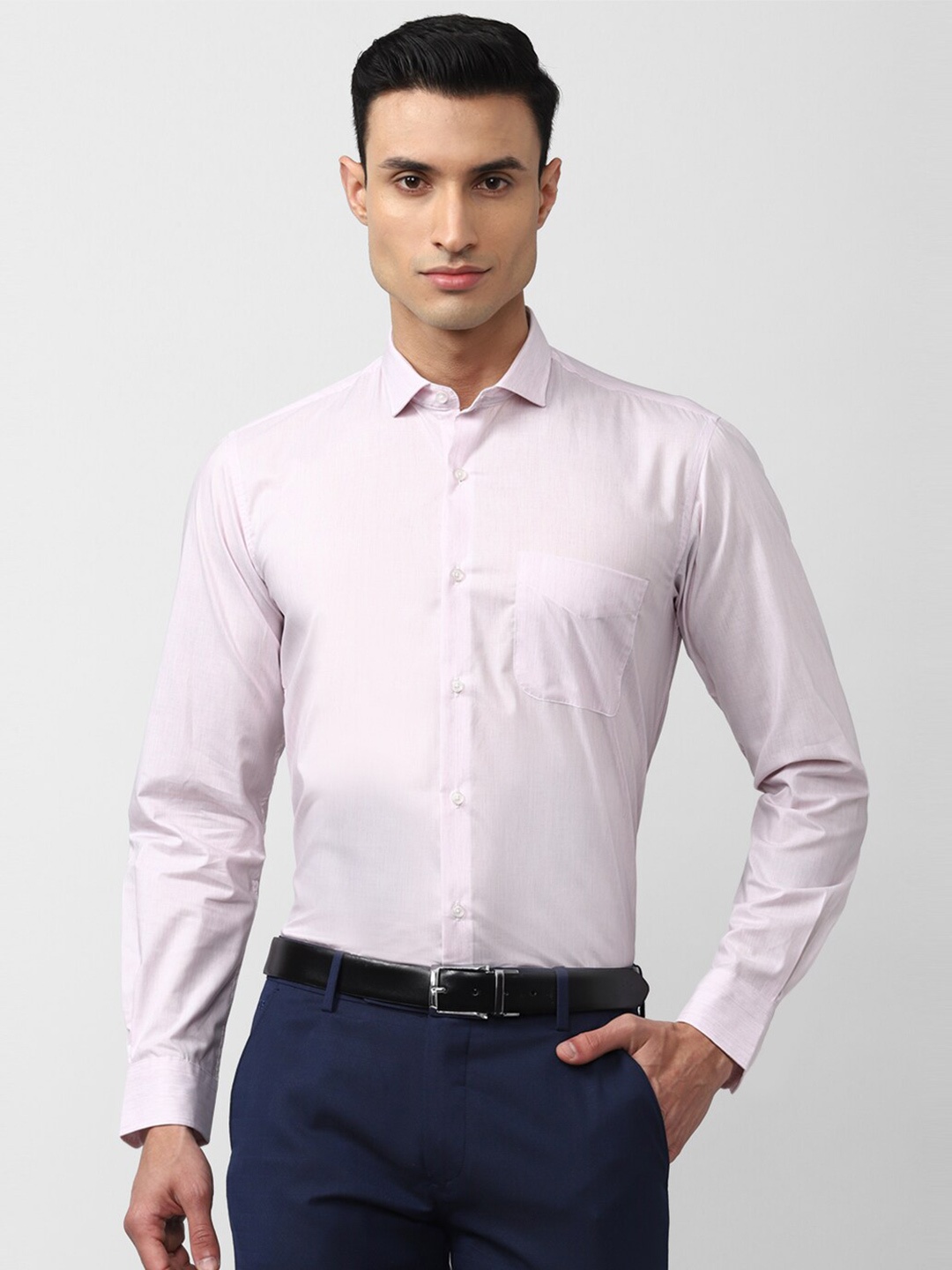 

Peter England Men Formal Cotton Shirt, White