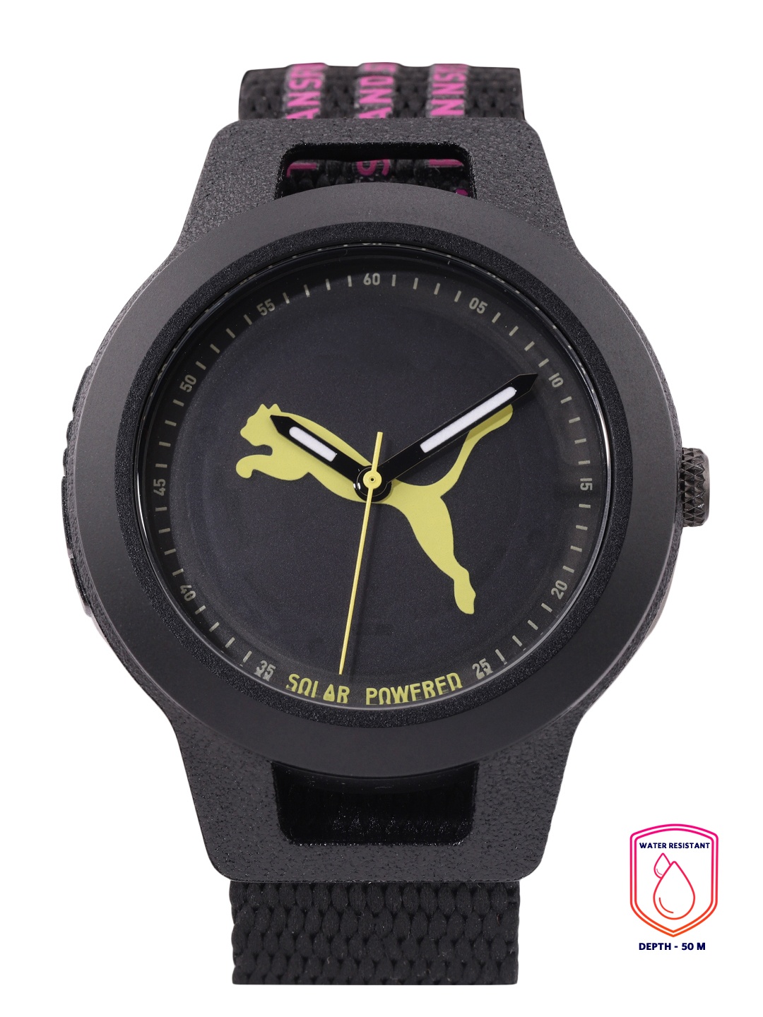 

Puma Women Black Printed Analogue Watch P1053-Black