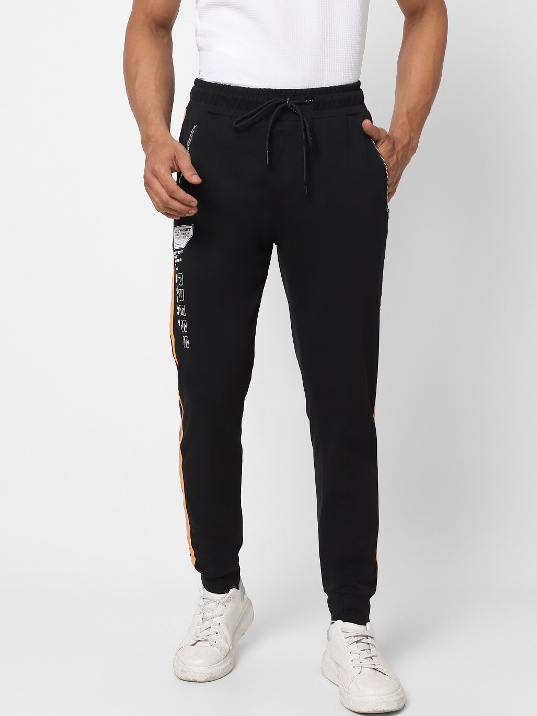 

Street Armor by Pantaloons Men Cotton Joggers, Black