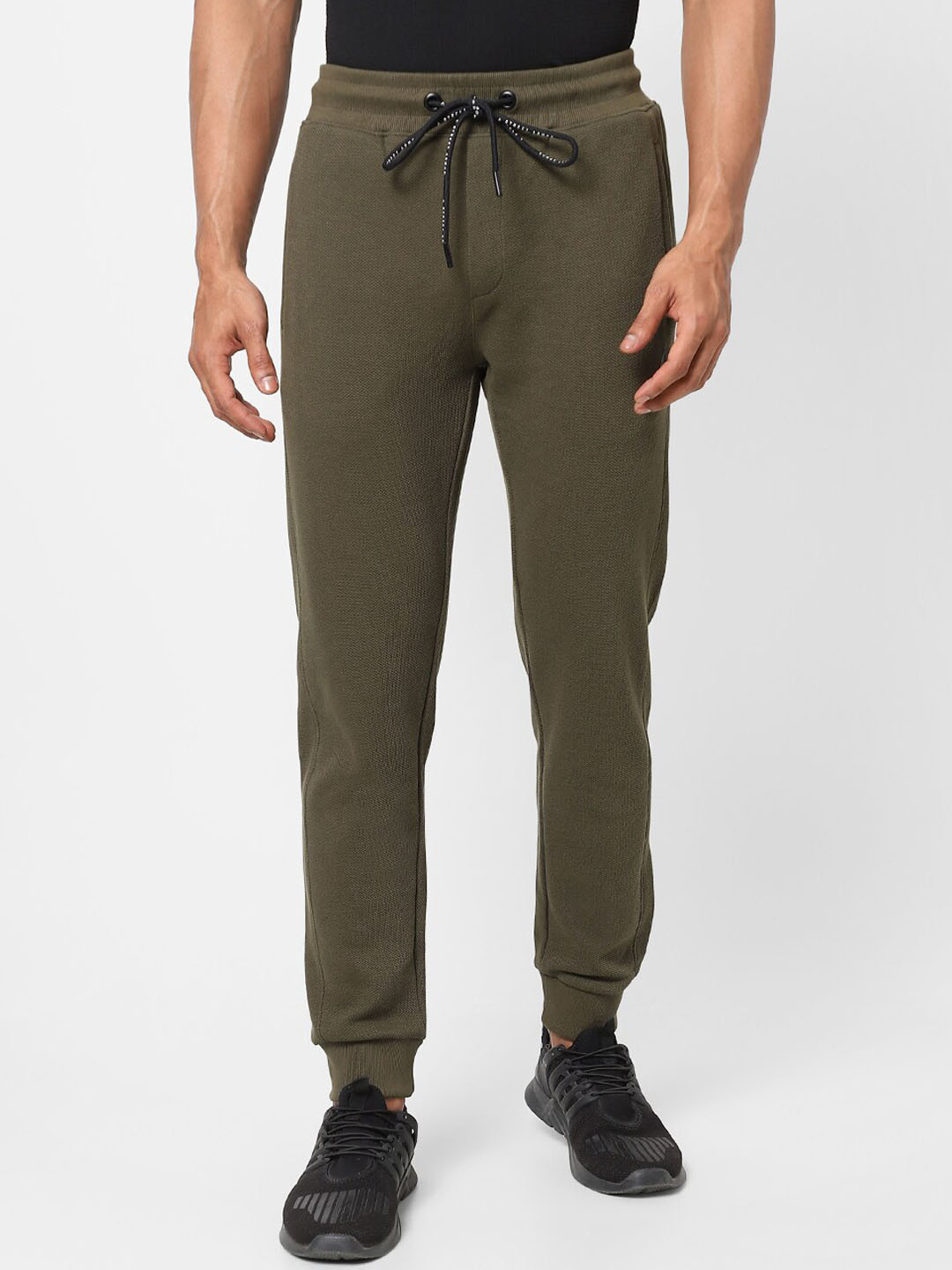 

Street Armor by Pantaloons Men Joggers, Olive
