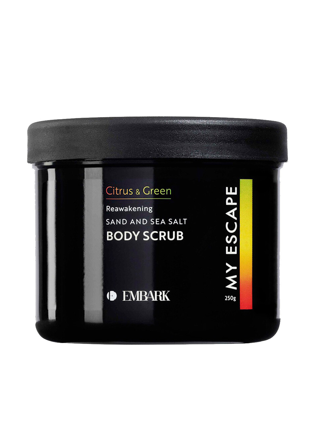 

EMBARK My Escape Reawakening Sea & Salt Body Scrub - 250 g, Black