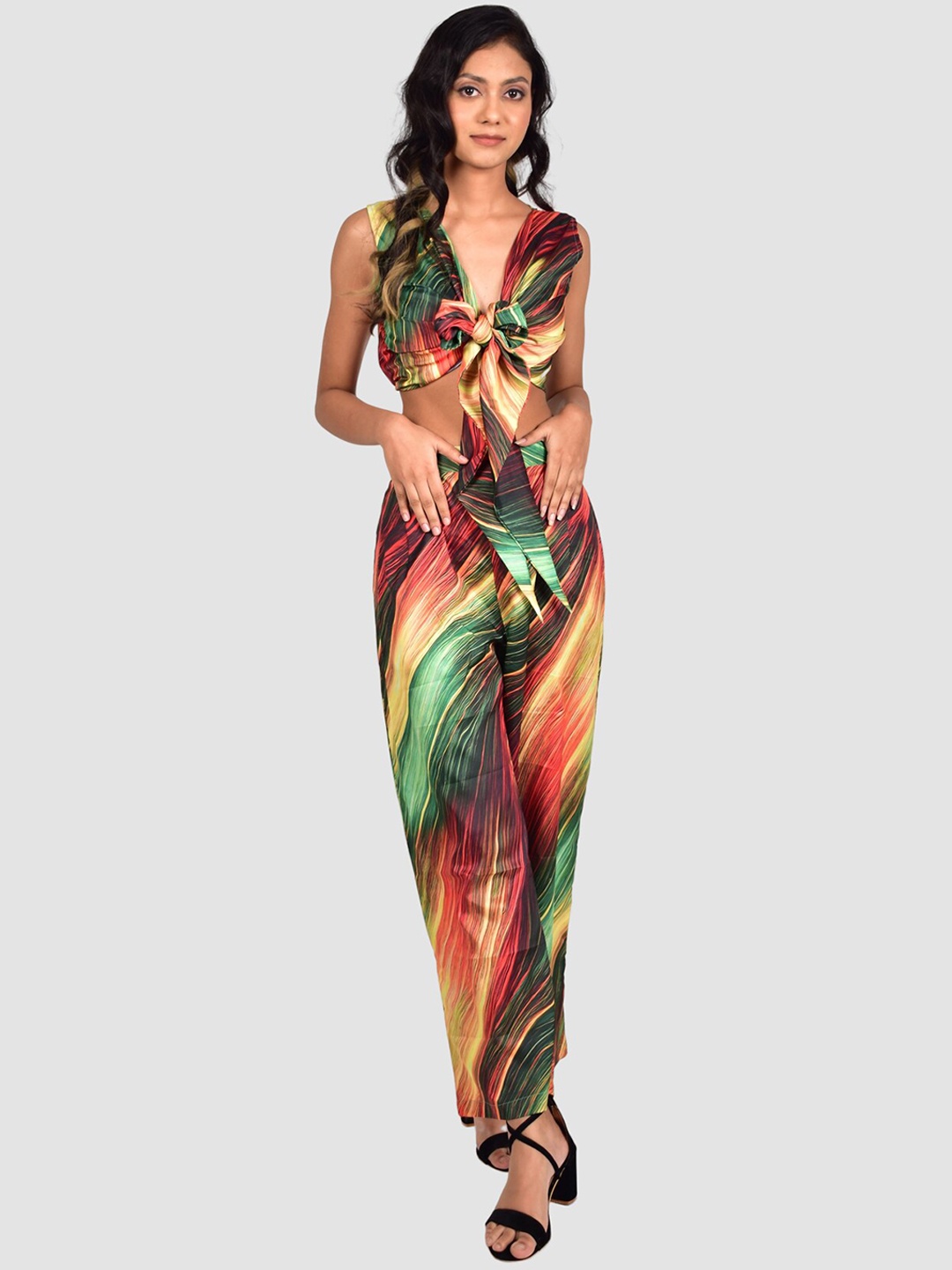 

Rajoria Instyle Women Digital Print Beach Dress Bodysuit, Maroon