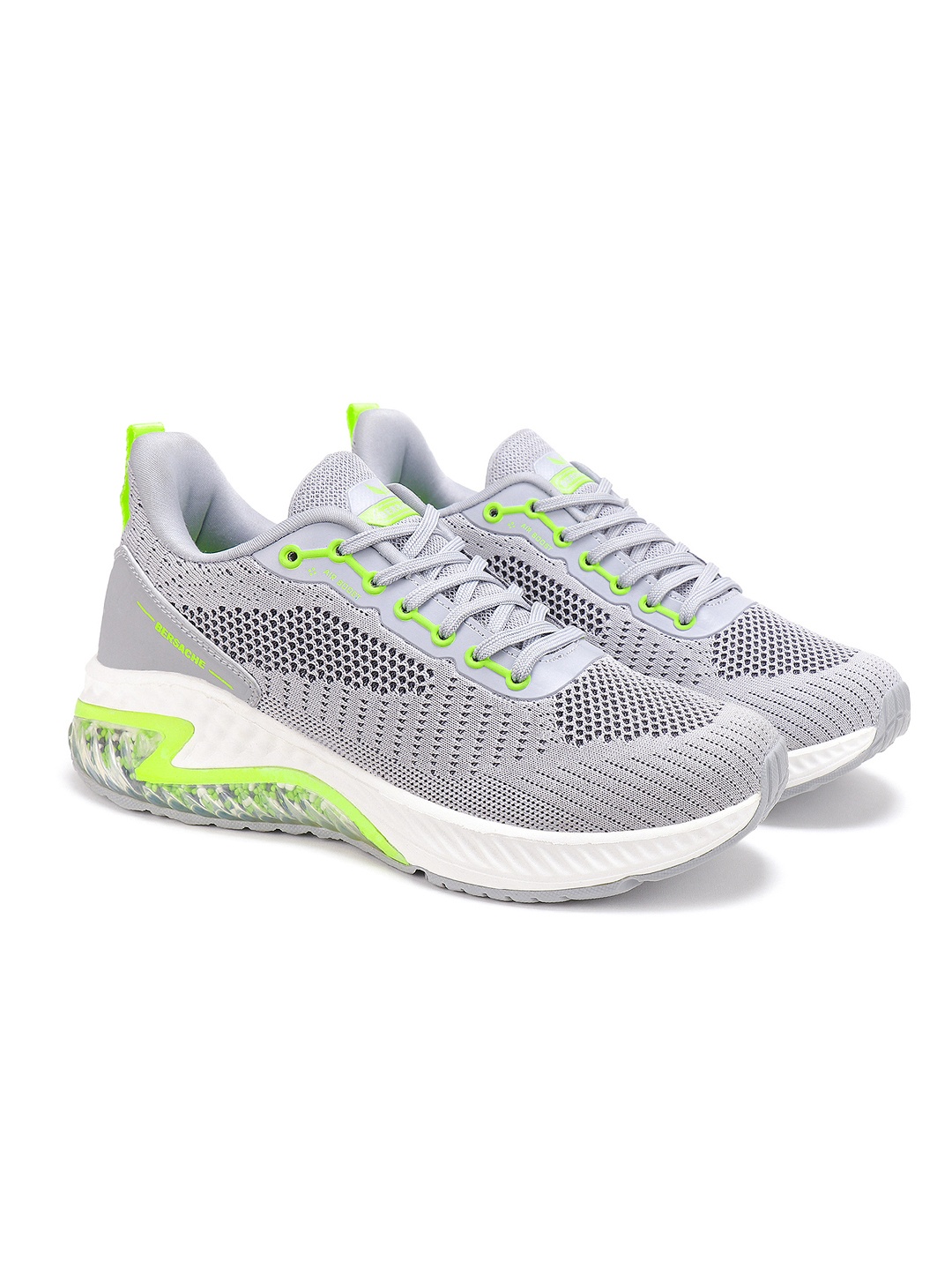 

BERSACHE Men Running Shoes, Grey