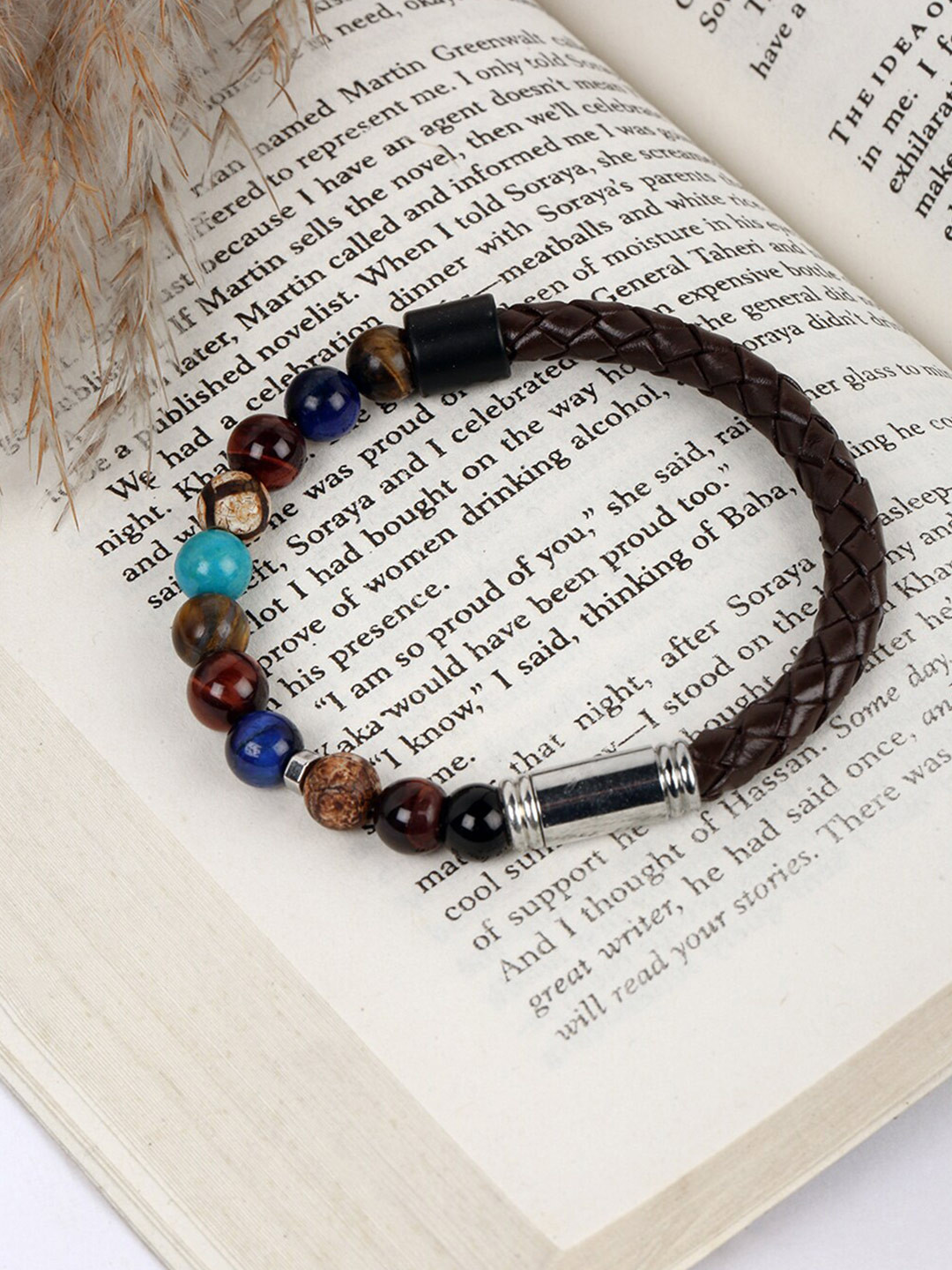

EL REGALO Unisex Wraparound Bracelet, Black