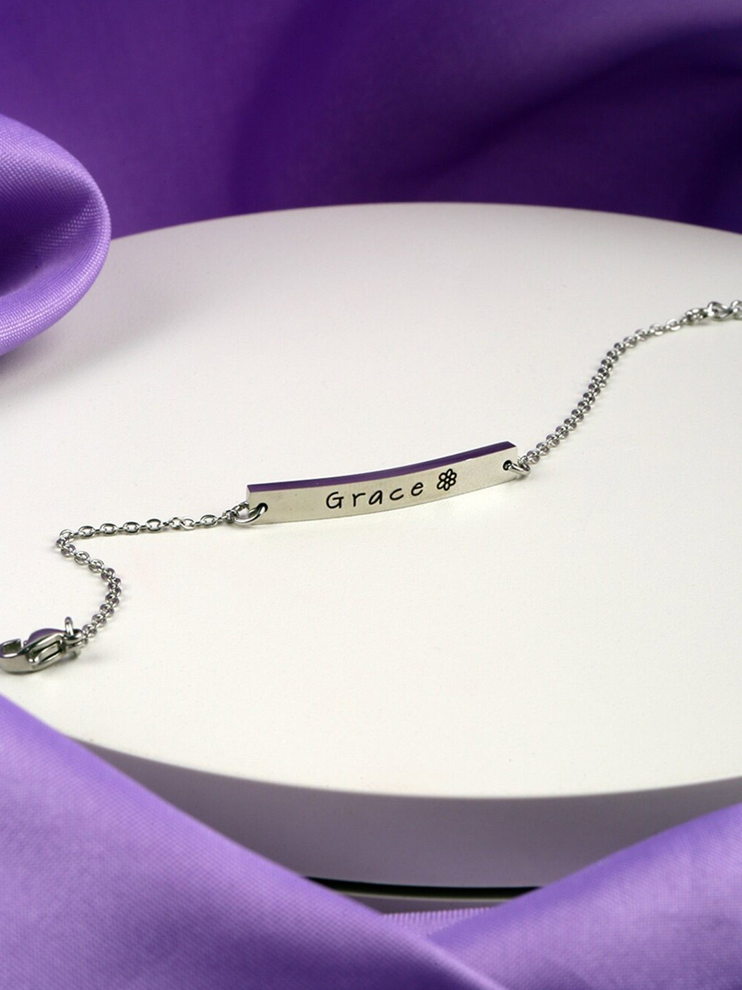 

EL REGALO Unisex Kids Silver-Plated Link Bracelet