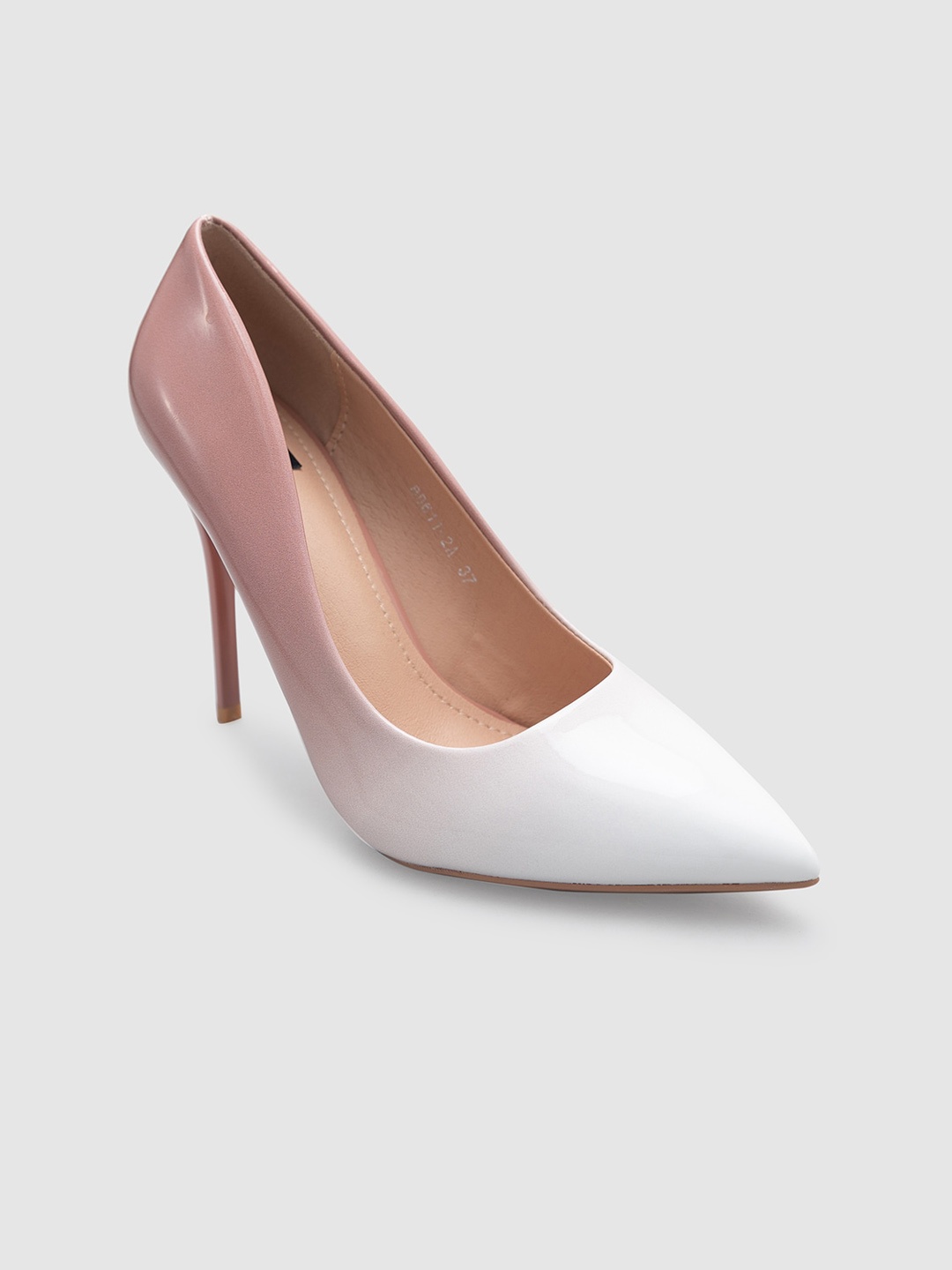 

Sole To Soul Colourblocked Party Stiletto Pumps, White