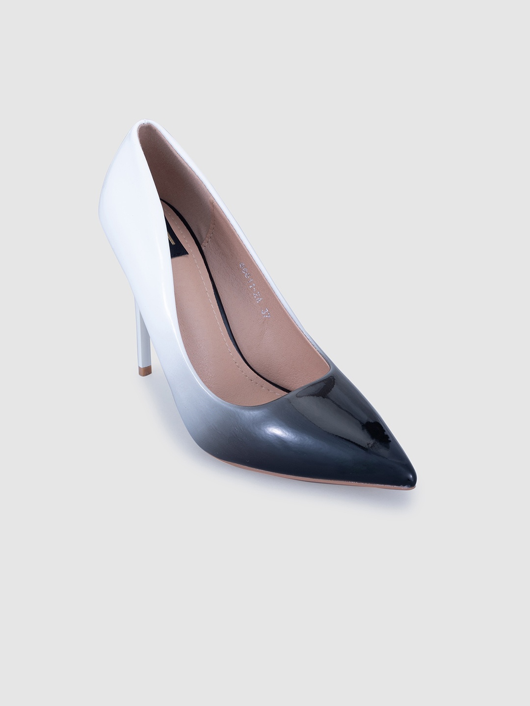 

Sole To Soul Colourblocked Party Stiletto Pumps, Black