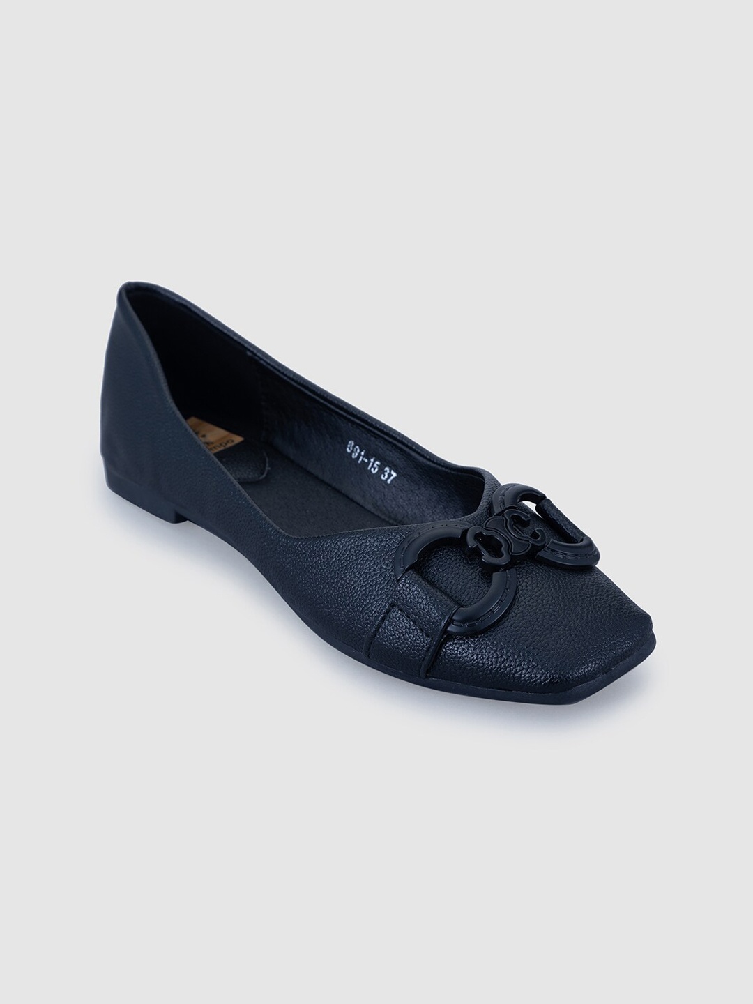 

Sole To Soul Women Solid Ballerinas, Black
