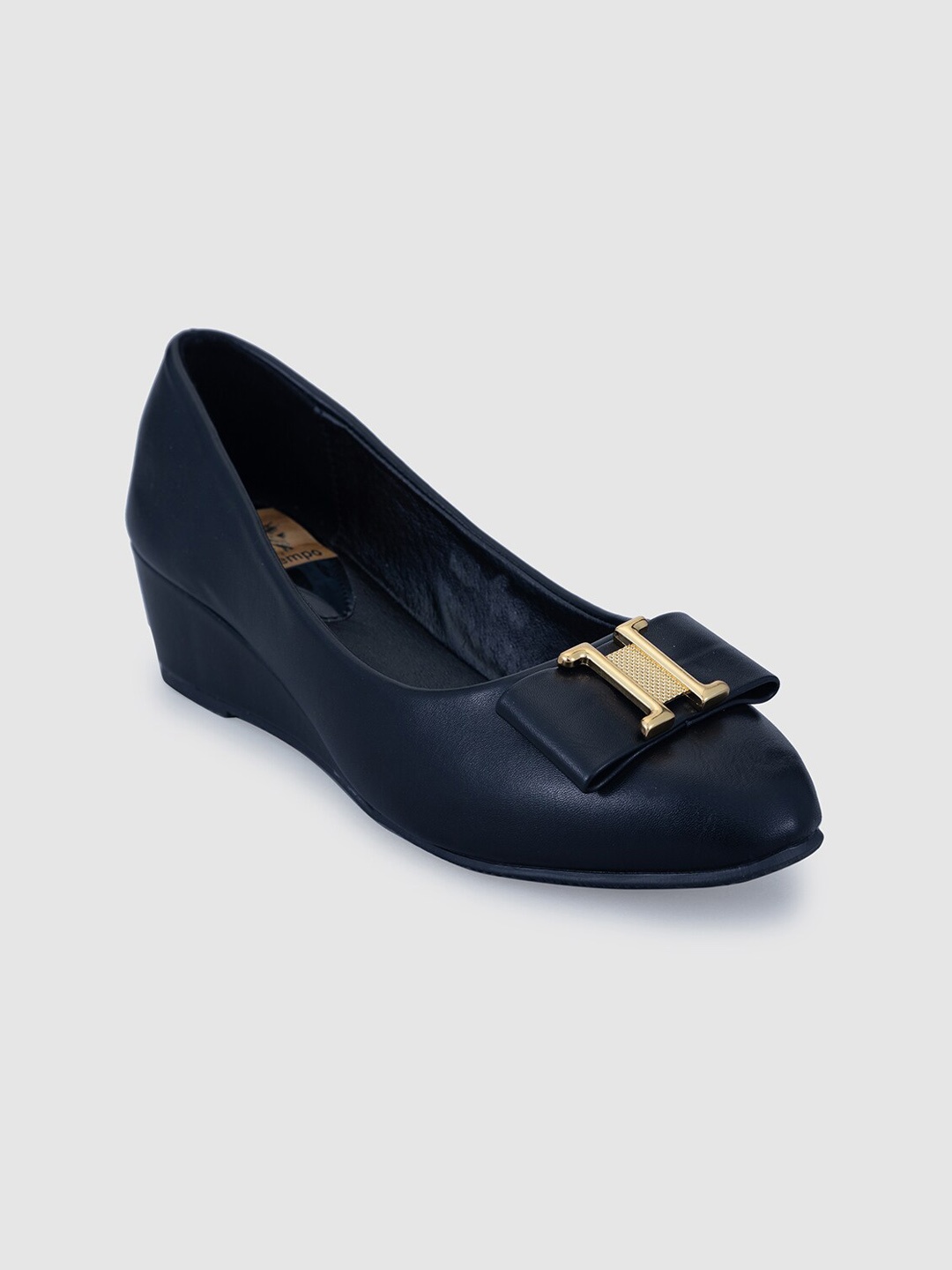 

Sole To Soul Women Ballerinas With Buckles, Black