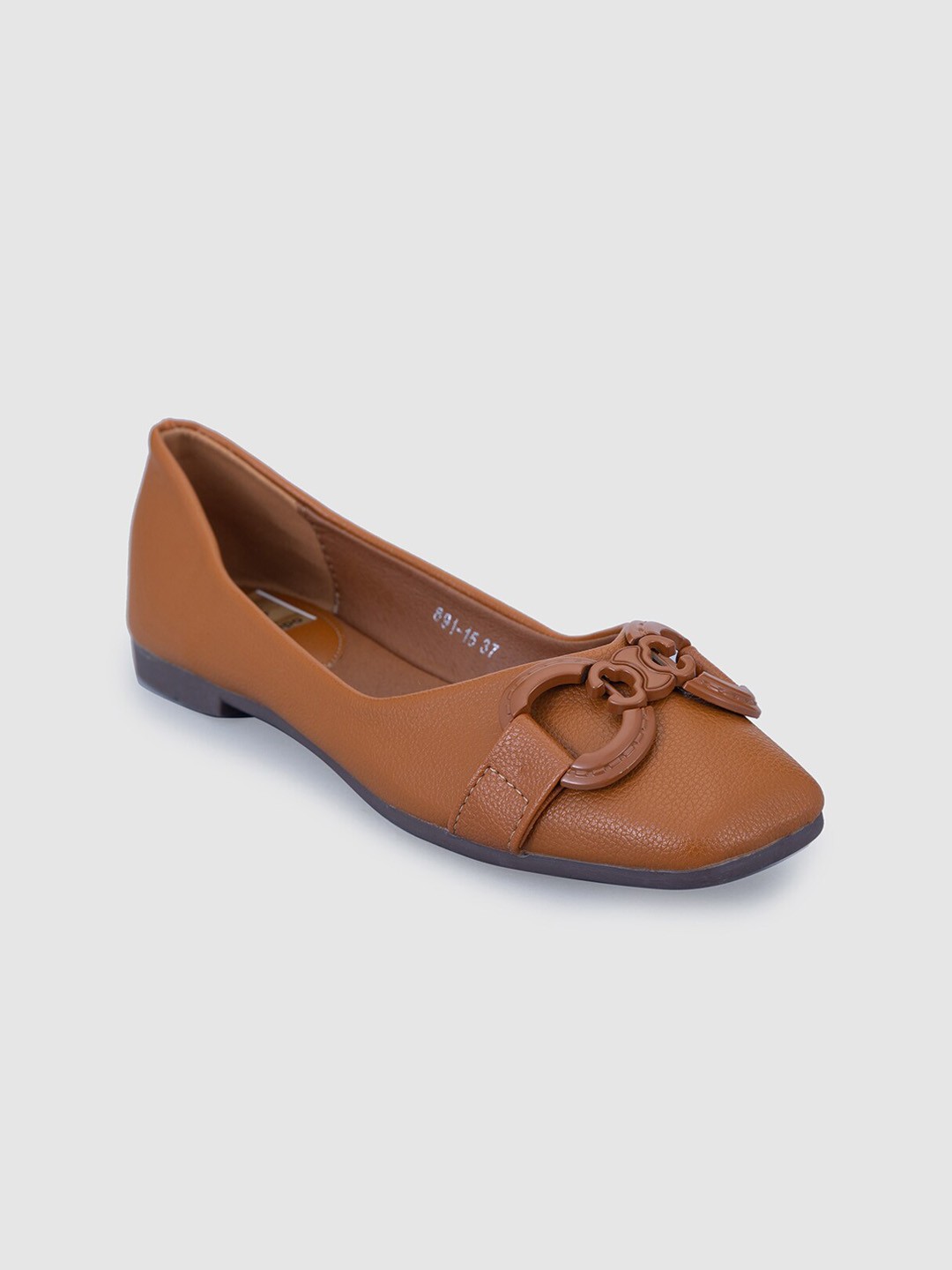 

Sole To Soul Round Toe Ballerinas, Tan