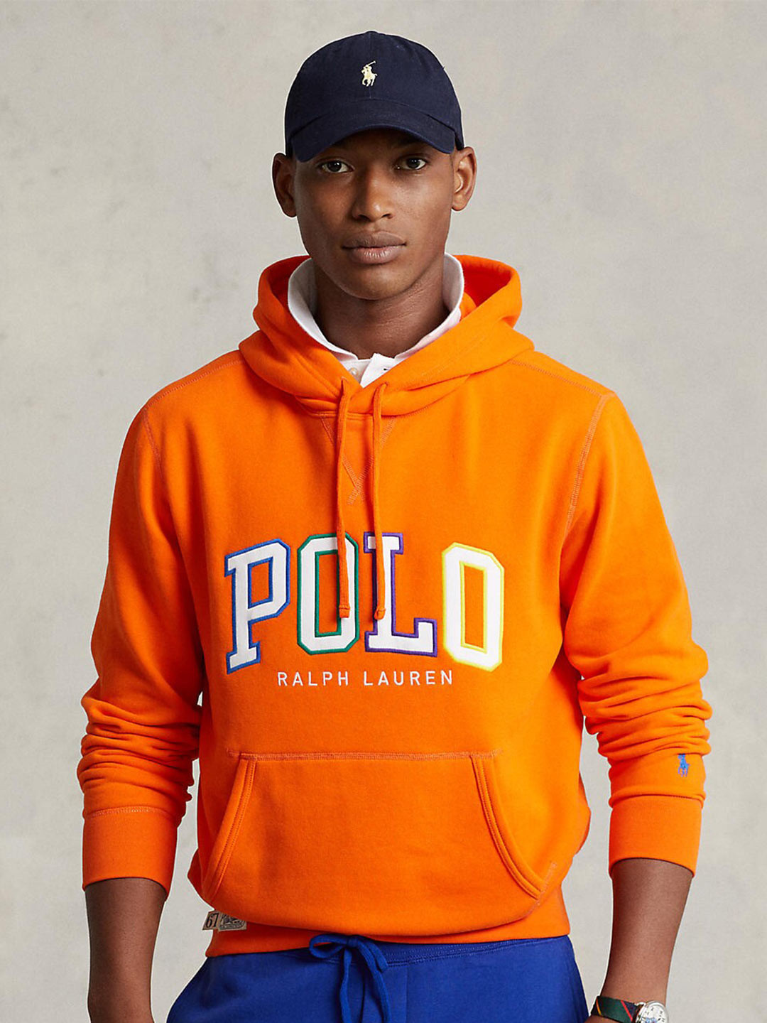 

Polo Ralph Lauren Printed Hooded Sweatshirt, Orange