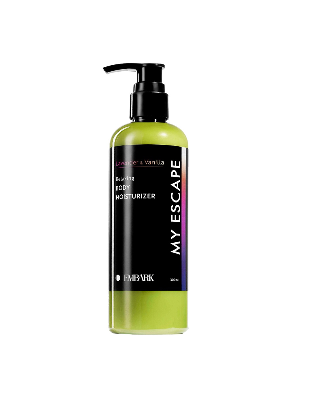 

EMBARK My Escape Relaxing Lavender & Vanilla Body Moisturizer - 300ml, Black